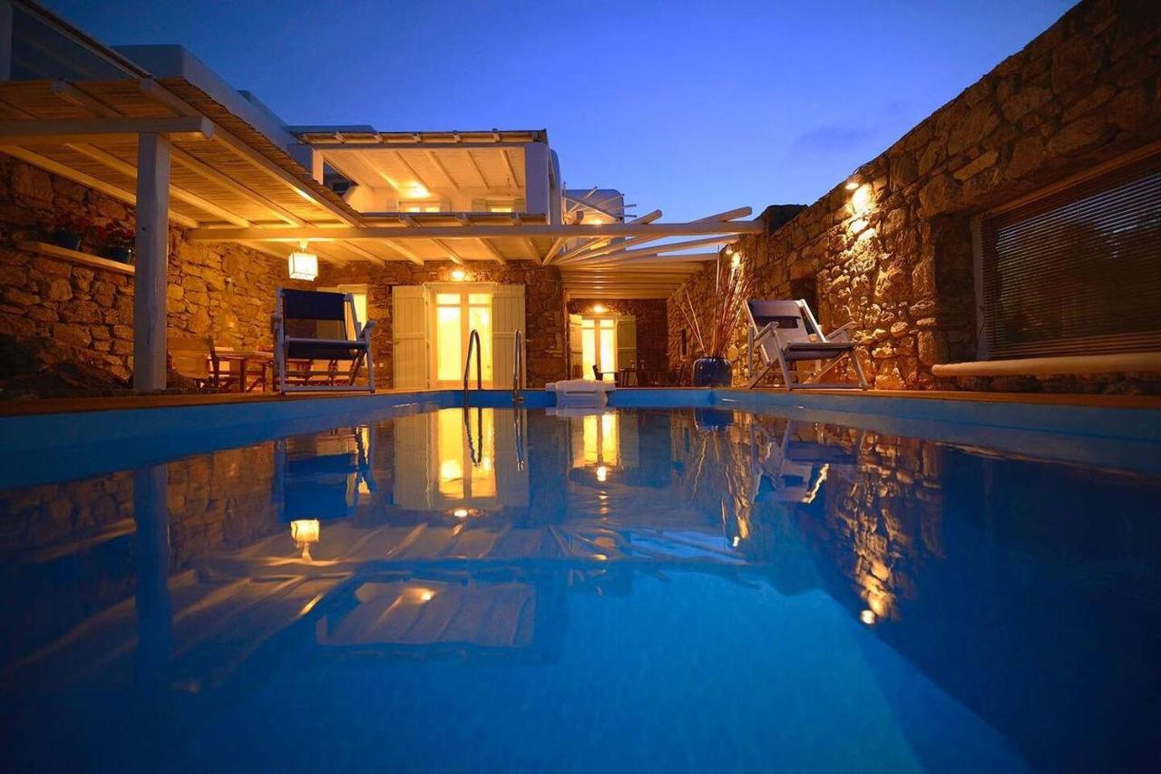 Allaya,Panormos Villa Private Pool المظهر الخارجي الصورة