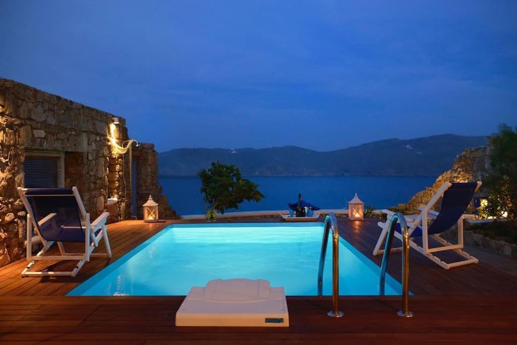 Allaya,Panormos Villa Private Pool المظهر الخارجي الصورة