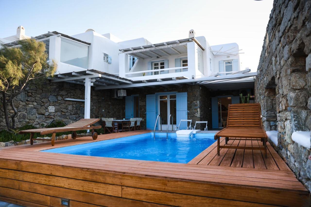 Allaya,Panormos Villa Private Pool المظهر الخارجي الصورة
